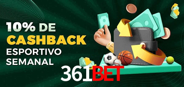 10% de bônus de cashback na 361bet